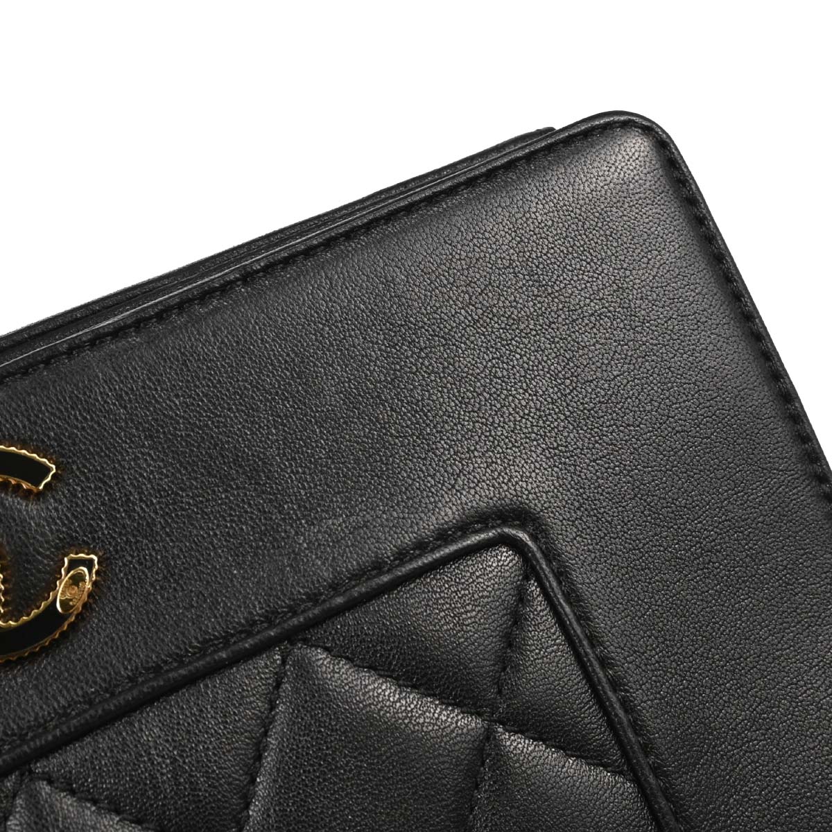 Chanel 2015-2016 Black Calfskin Shoulder Bag