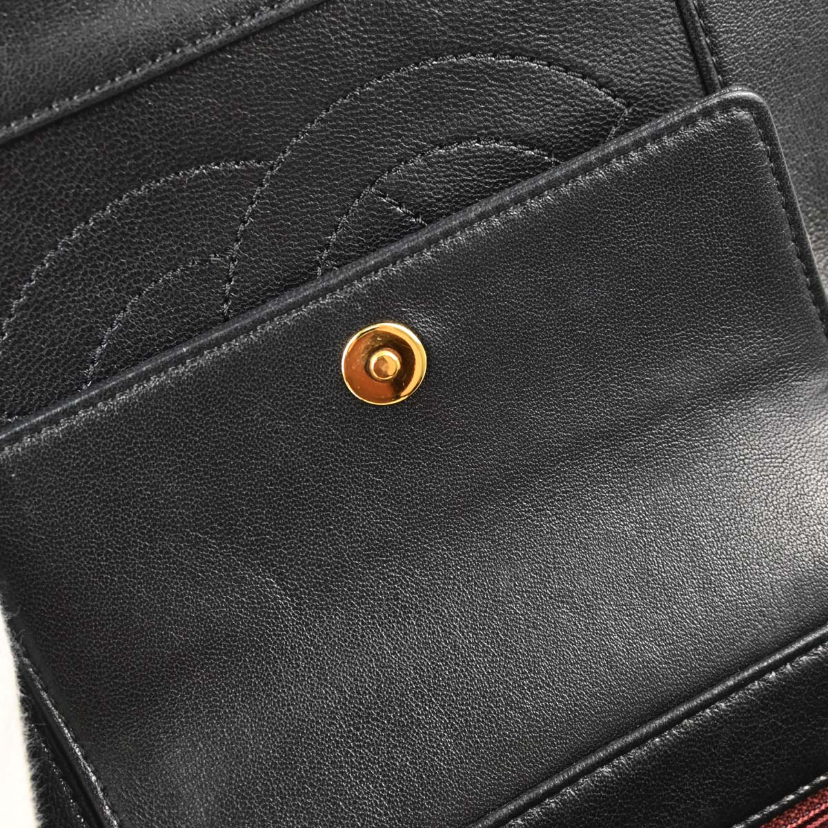 Chanel 2015-2016 Black Calfskin Shoulder Bag