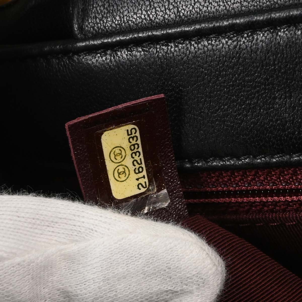 Chanel 2015-2016 Black Calfskin Shoulder Bag