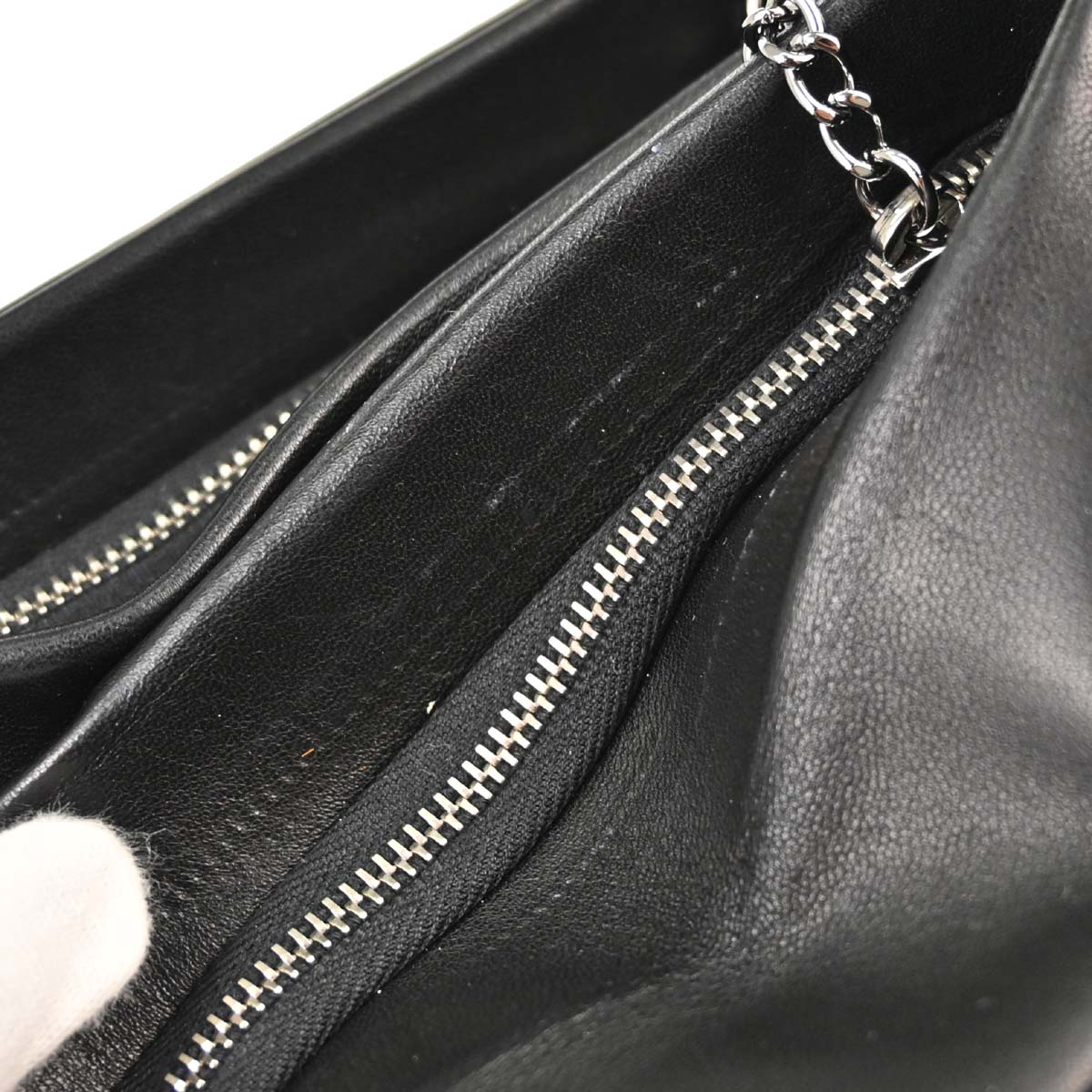 Chanel 2013-2014 Globe Trotter Lambskin Clutch Bag