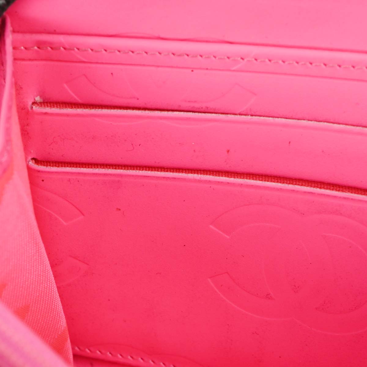 Chanel 2014-2015 Black Calfskin Cambon Ligne Zip Around Long Wallet