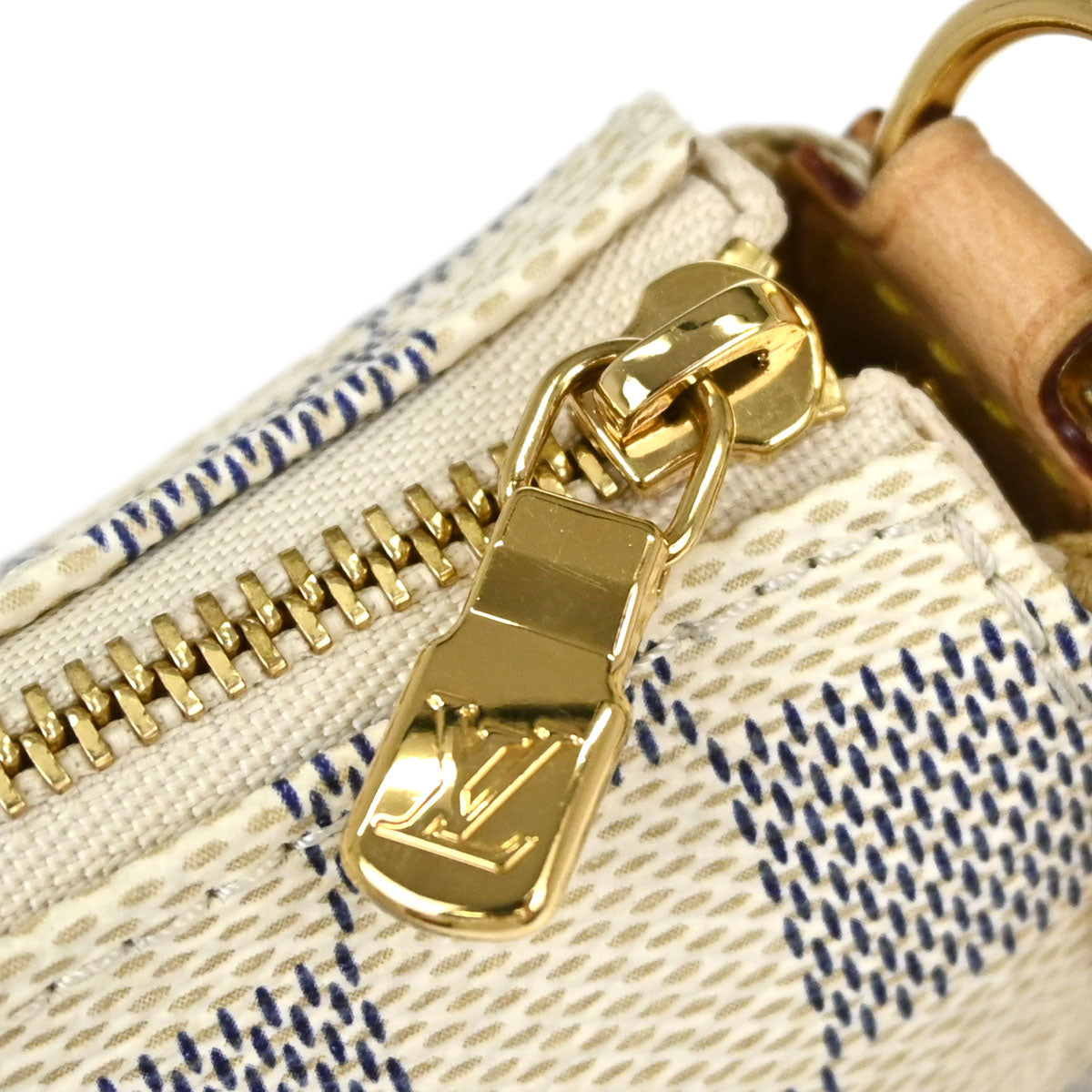 Louis Vuitton Damier Azur Eva 2way Shoulder Chain Handbag N55214
