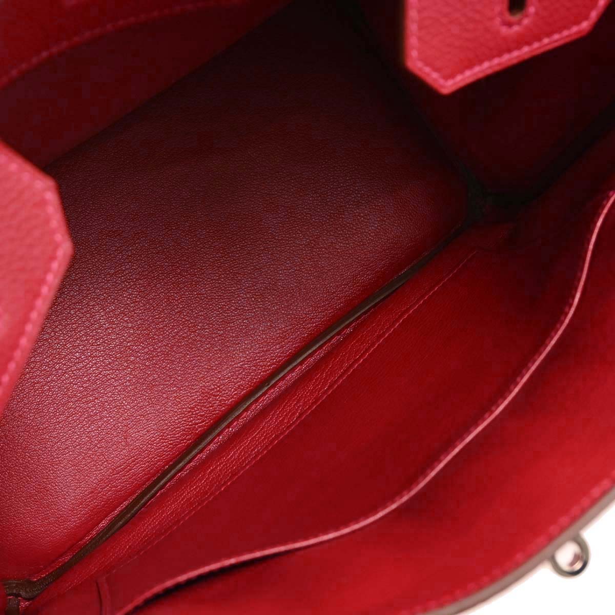 Hermes 2017 Ruby Togo Birkin 30 Handbag