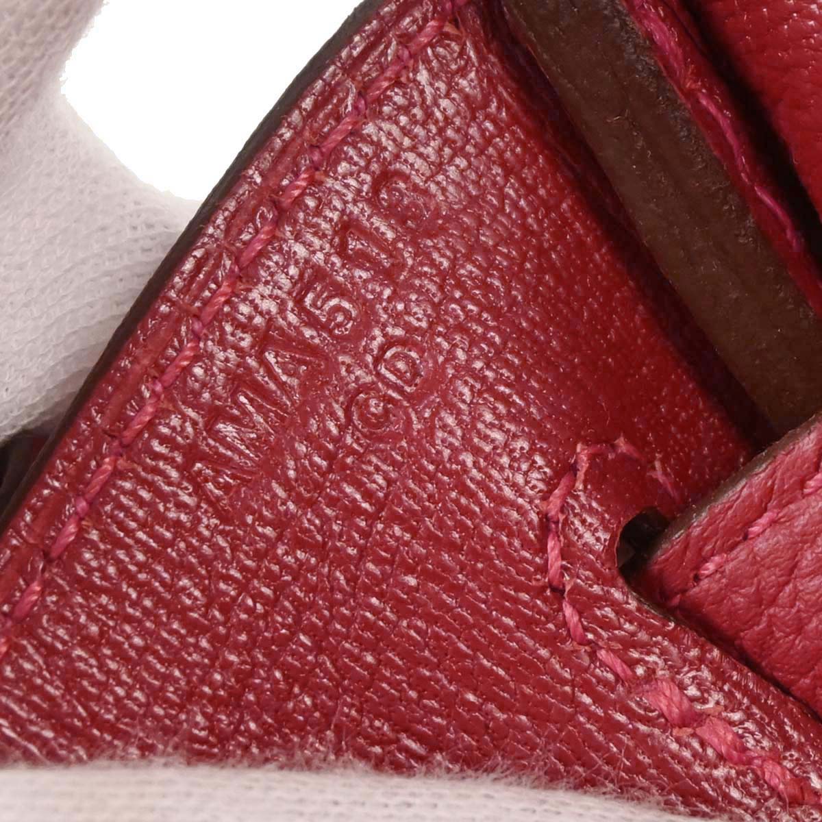 Hermes 2017 Ruby Togo Birkin 30 Handbag