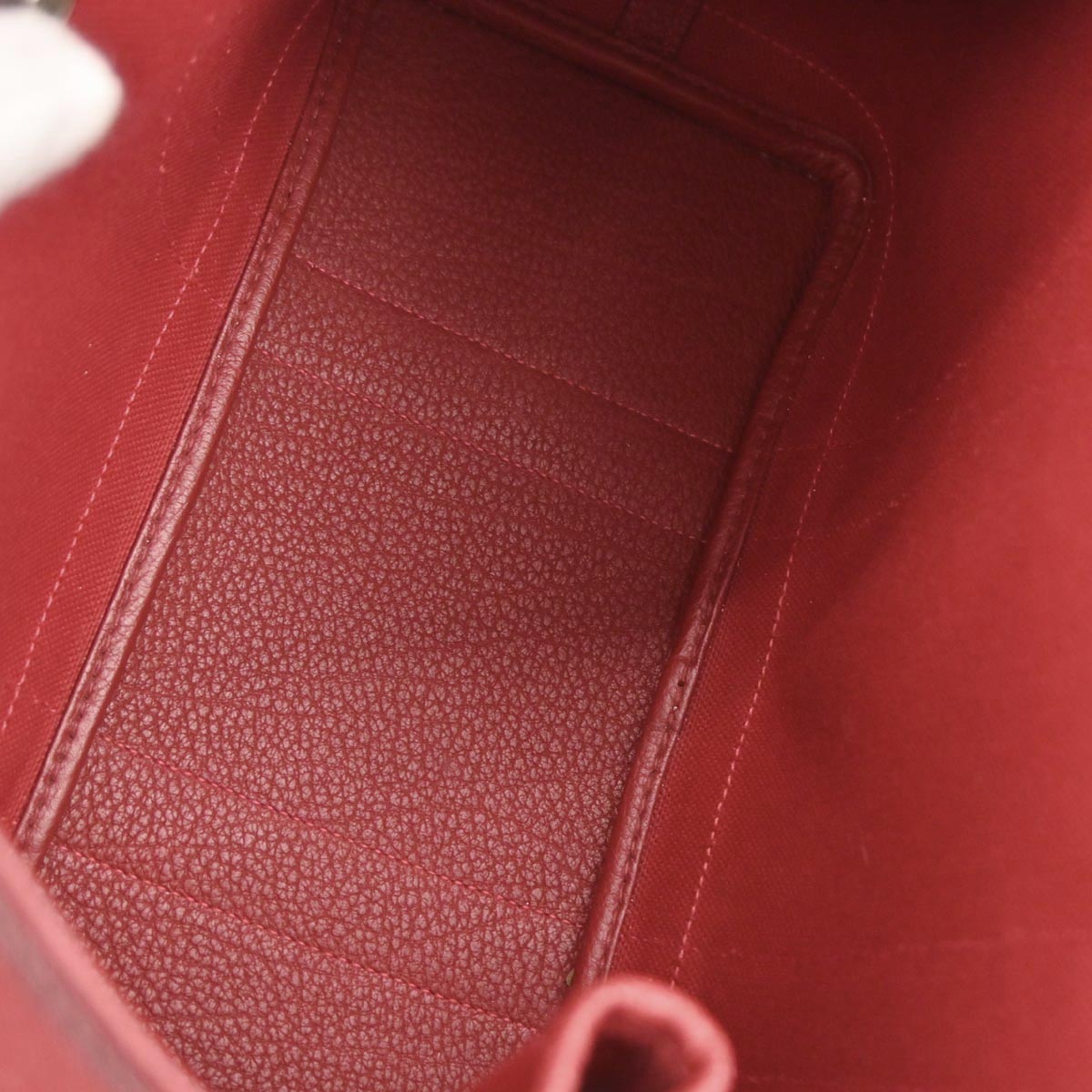 Hermes Rouge Grenade Officier Garden Party 30 TPM Tote Handbag