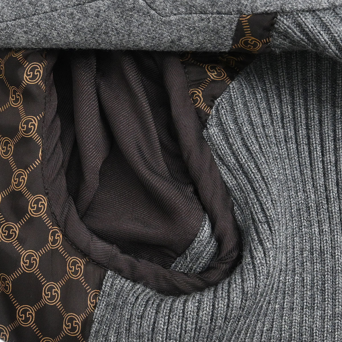 Gucci 2010 Single Breasted Jacket Gray #38