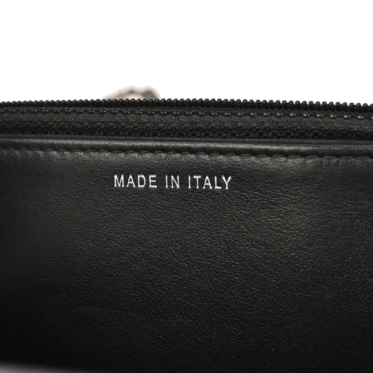 Chanel 2019 Black Lambskin Chevron Tassel WOC Wallet on Chain Shoulder Bag