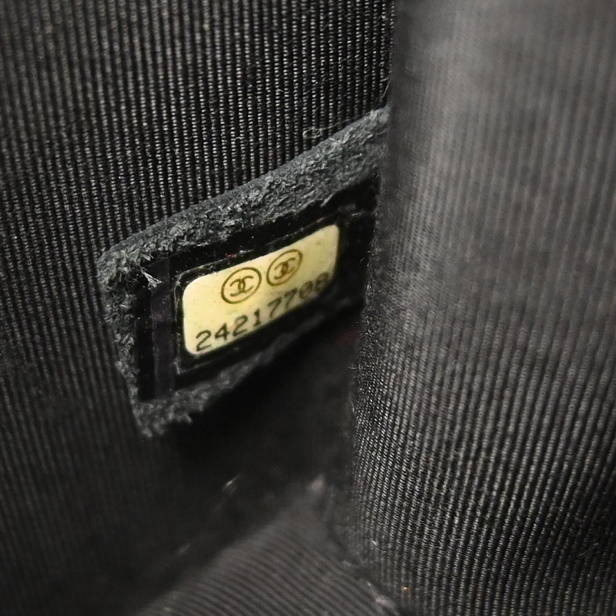 Chanel 2017-2018 Black Caviar Skin Box Flap Bag Shoulder Bag