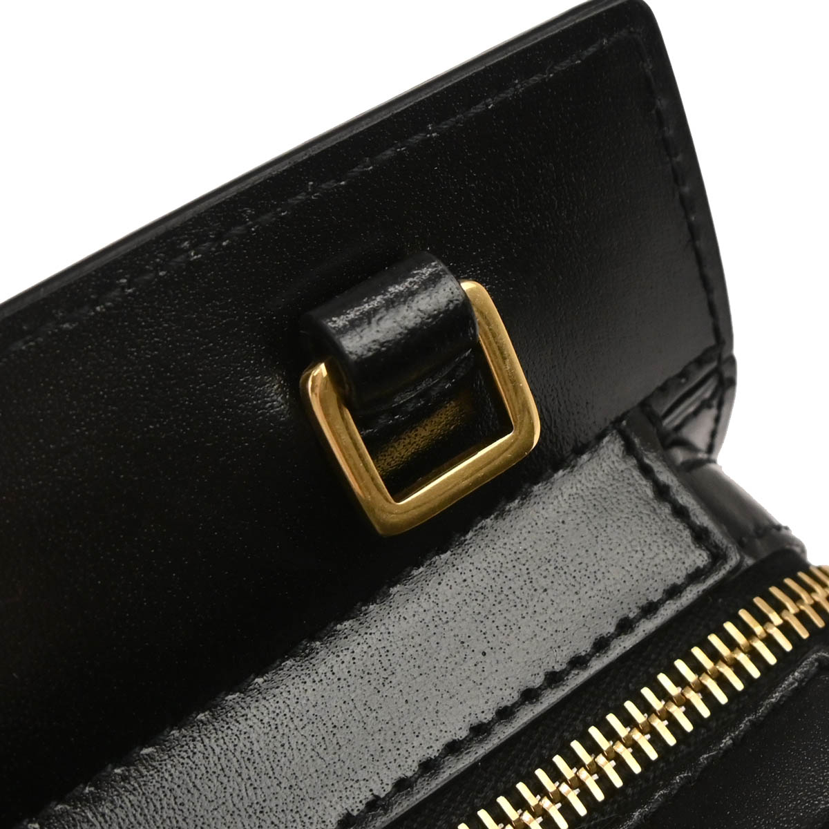 Saint Laurent Black Calfskin Uptown 2way Shoulder Handbag