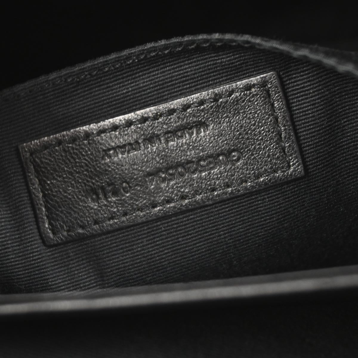 Saint Laurent Black Lou Camera Bag Shoulder Bag