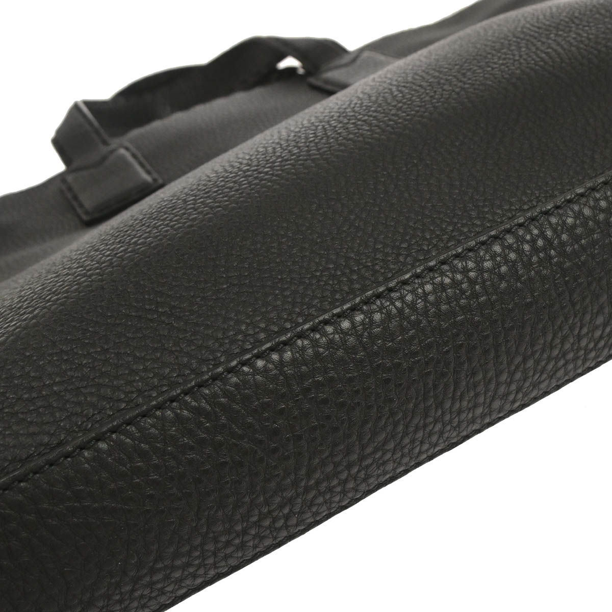 Fendi Black Leather Briefcase Handbag