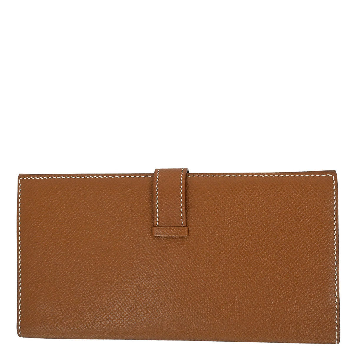 Hermes Gold Epsom Bearn Bifold Long Wallet