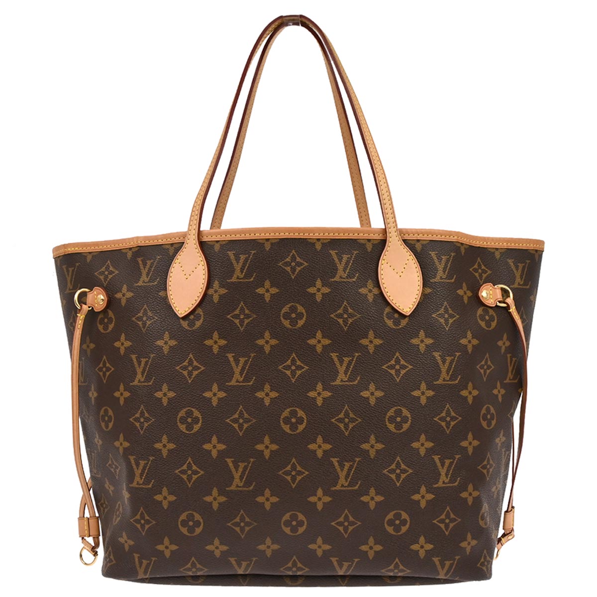 Louis Vuitton Monogram Neverfull MM Shoulder Tote Bag M40156