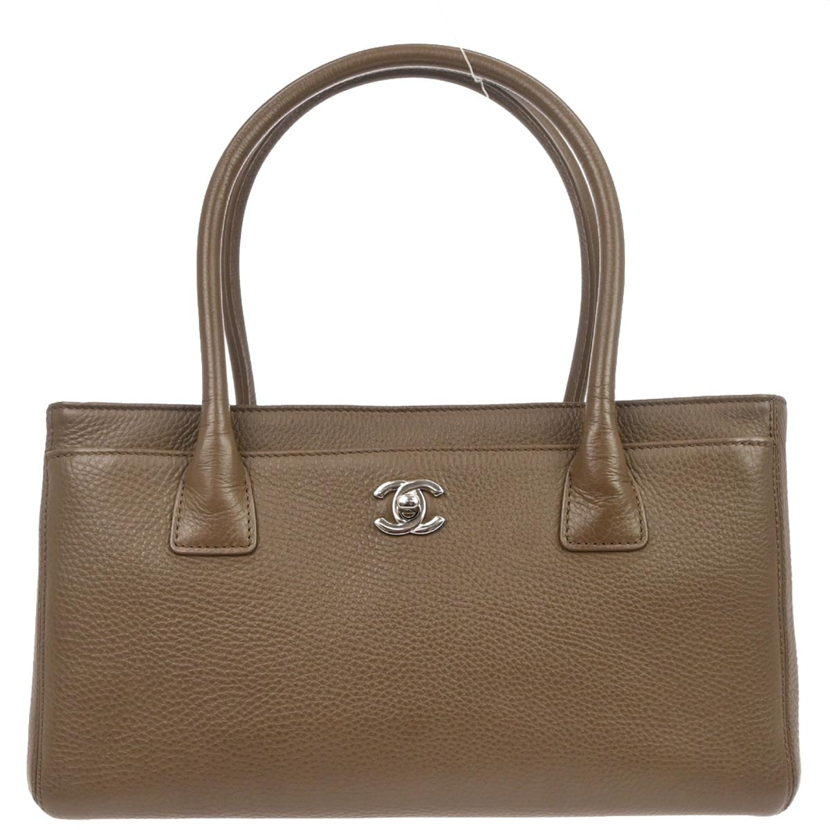 Chanel 2013-2014 Brown Deerskin Executive Cerf Tote Bag