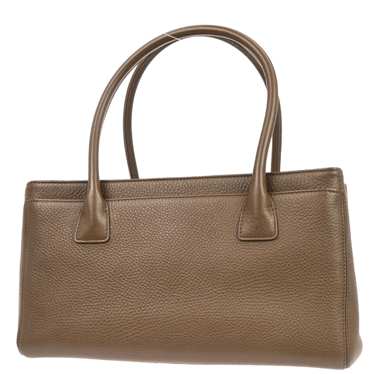 Chanel 2013-2014 Brown Deerskin Executive Cerf Tote Bag