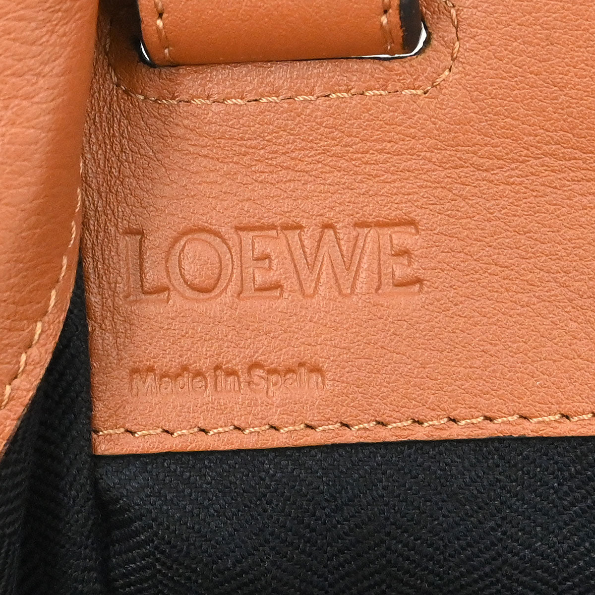 Loewe Brown Hammock 2way Shoulder Tote Handbag