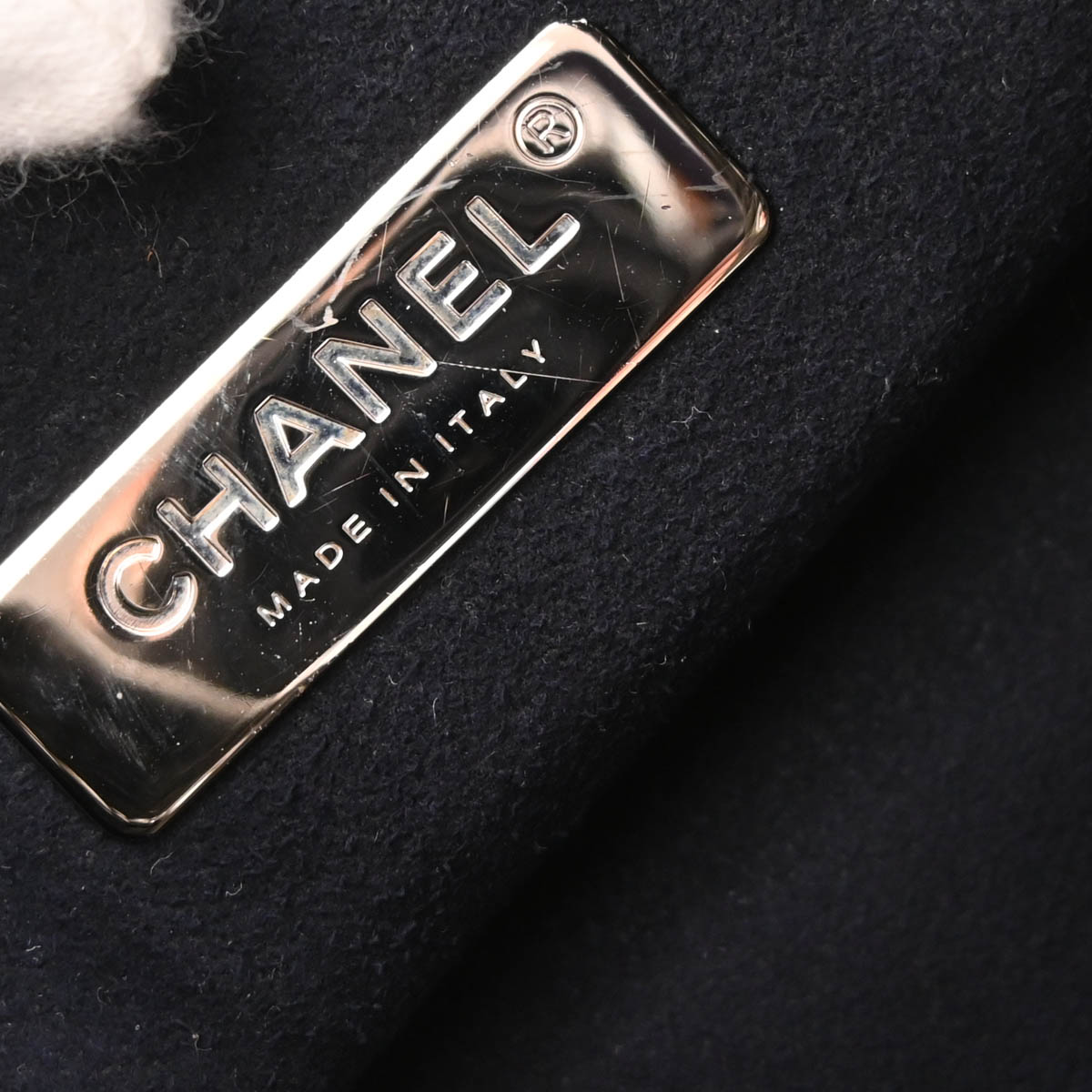 Chanel 2019 Silver Embossed Leather Backpack