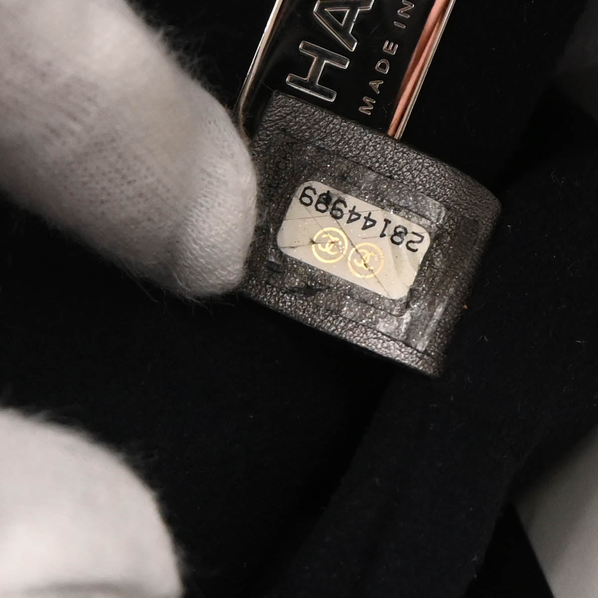 Chanel 2019 Silver Embossed Leather Backpack