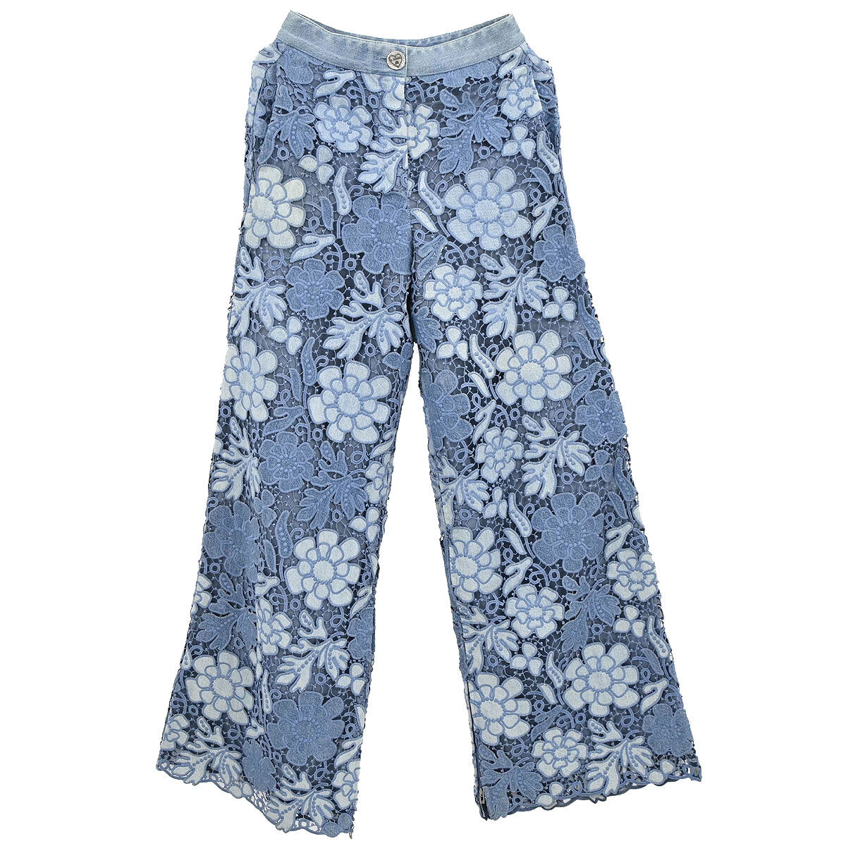 Chanel Long Pants Light Blue #34