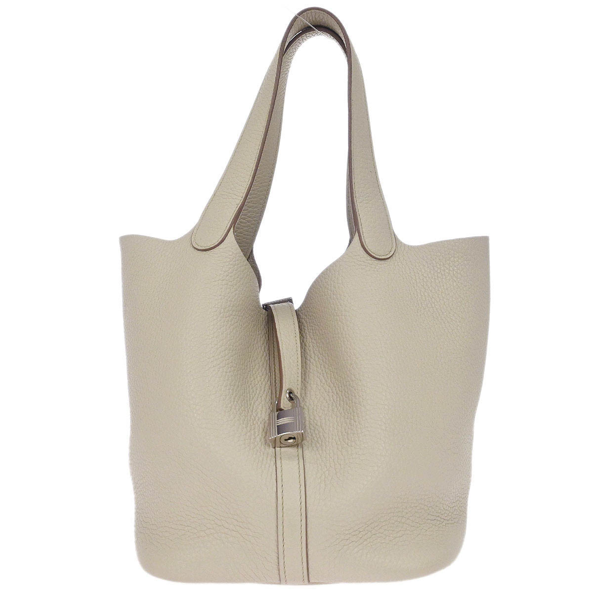 Hermes Beton Taurillon Clemence Picotin Lock 22 MM Handbag