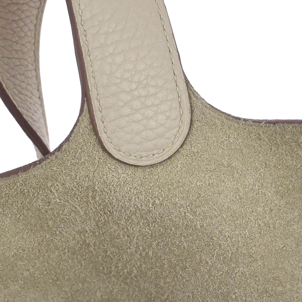 Hermes Beton Taurillon Clemence Picotin Lock 22 MM Handbag