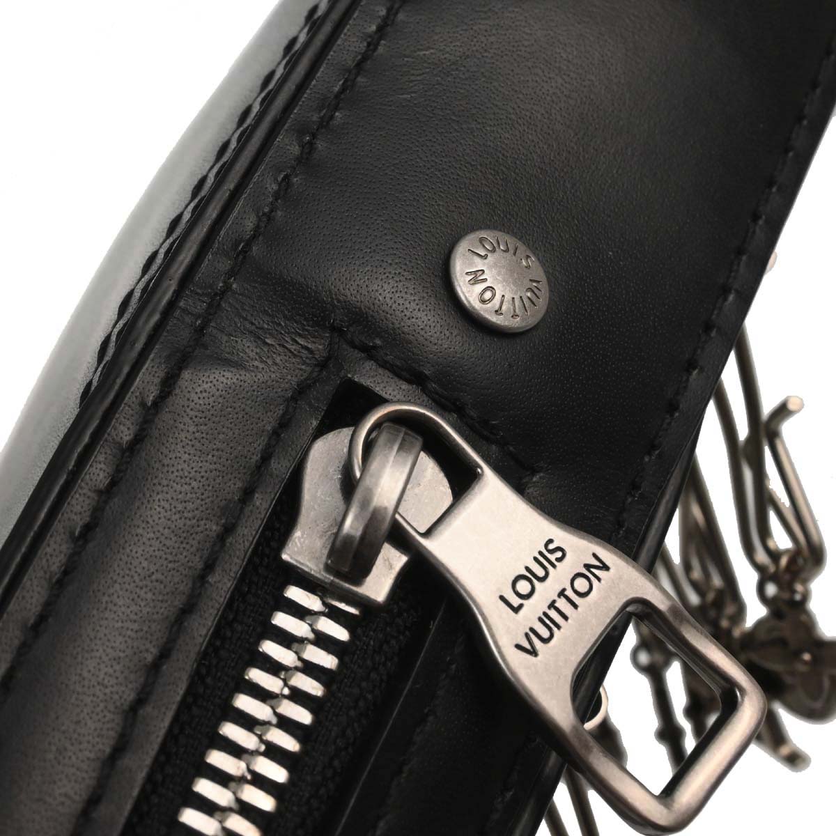 Louis Vuitton Black Danube Messenger Shoulder Bag M53975