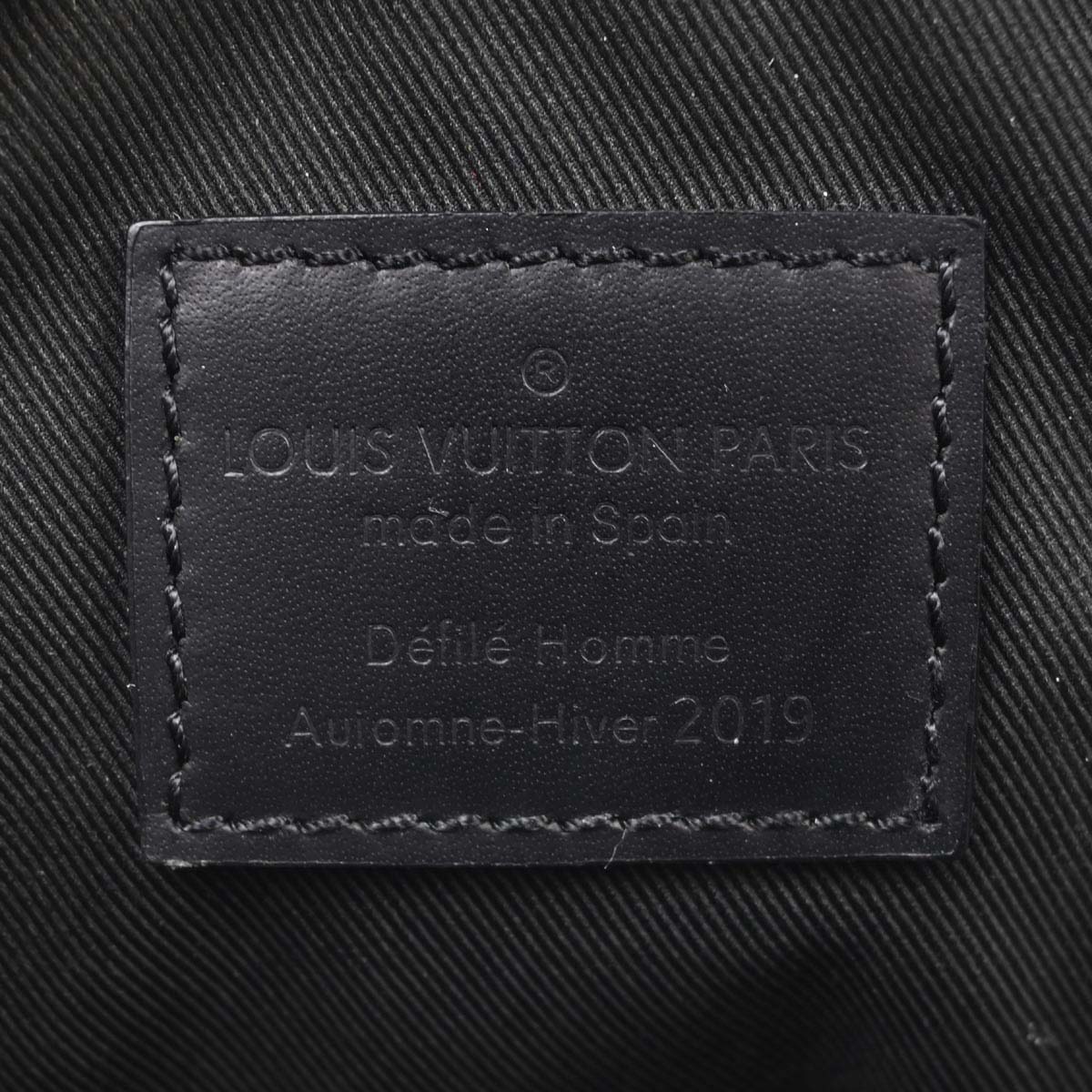 Louis Vuitton Black Danube Messenger Shoulder Bag M53975