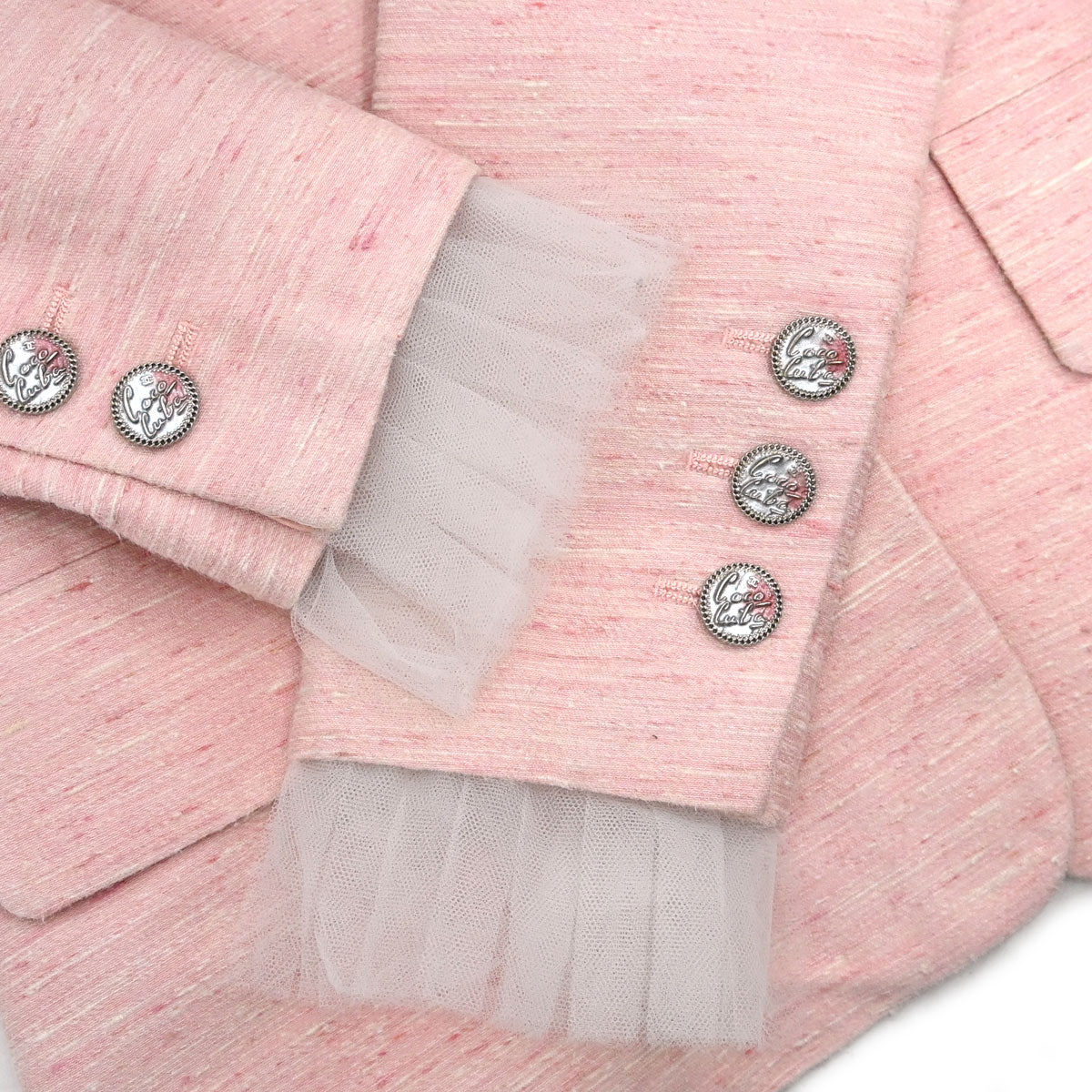 Chanel 2017 Single Breasted Jacket Pink #36