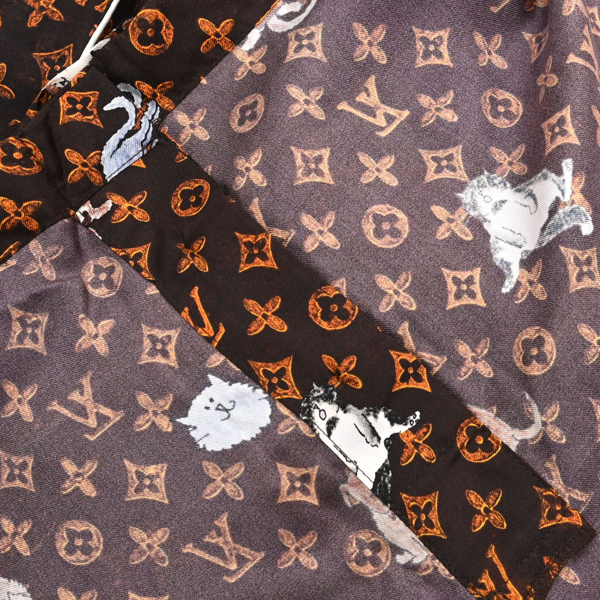 Louis Vuitton 2019 Long Pants Monogram Cat Brown #38