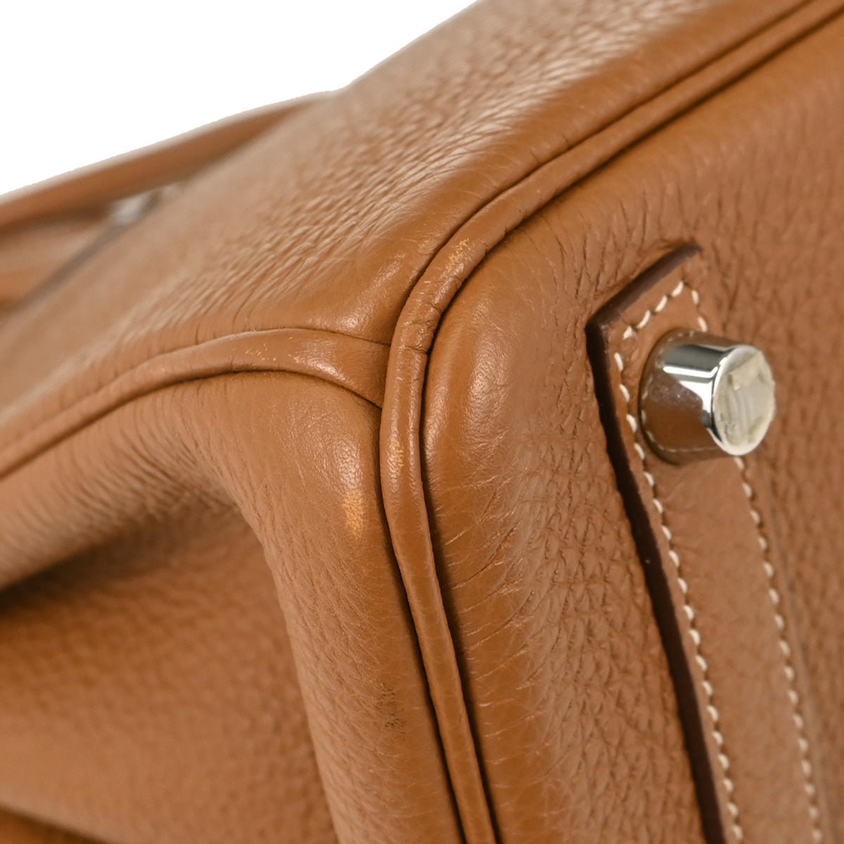 Hermes Gold Togo Birkin 25 Handbag