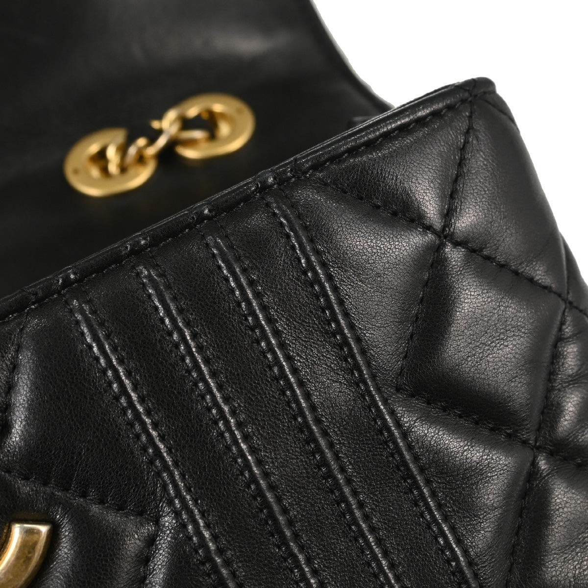 Chanel 2014-2015 Black Lambskin Mademoiselle Shoulder Bag