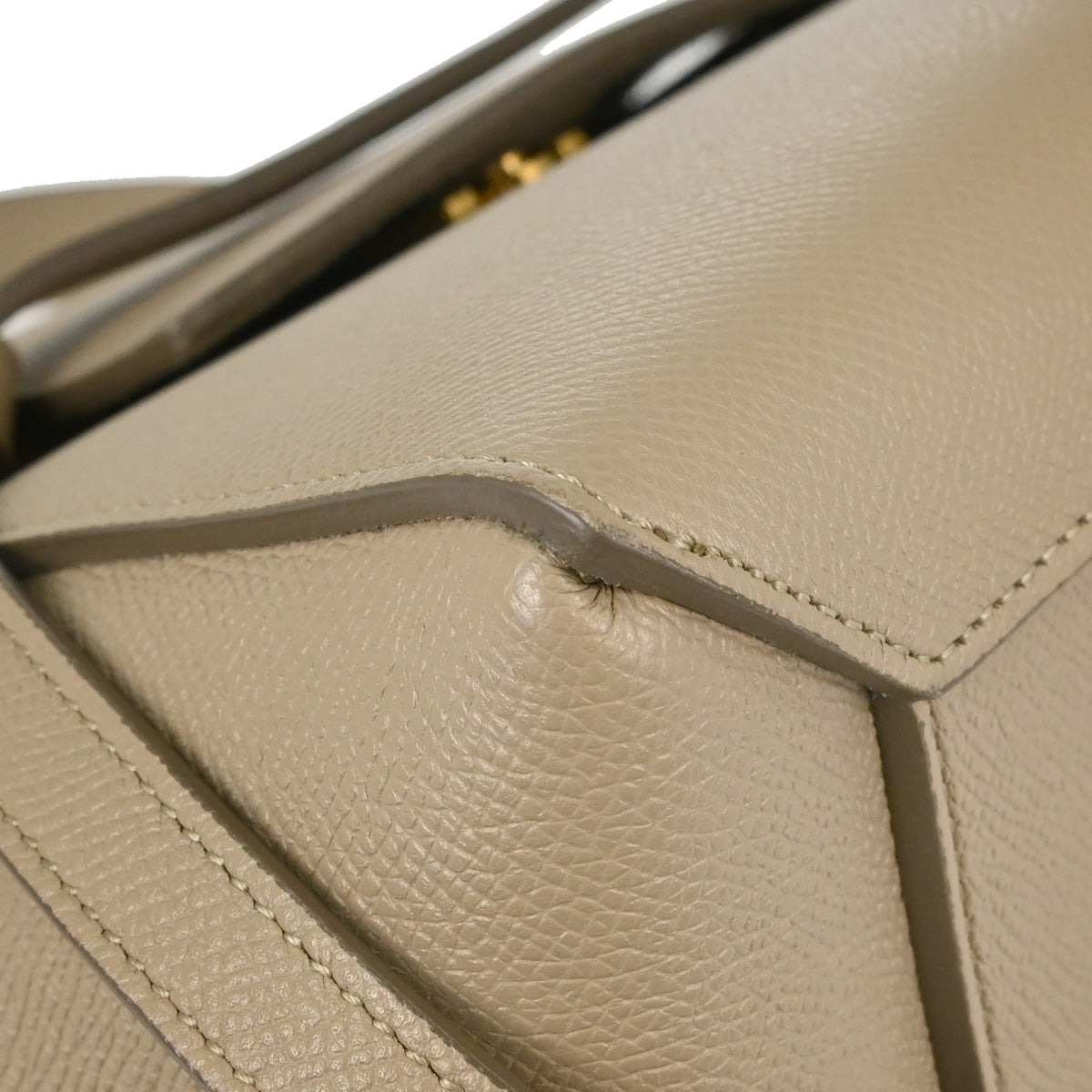 Celine Beige Calfskin Belt Bag Micro 2way Shoulder Handbag