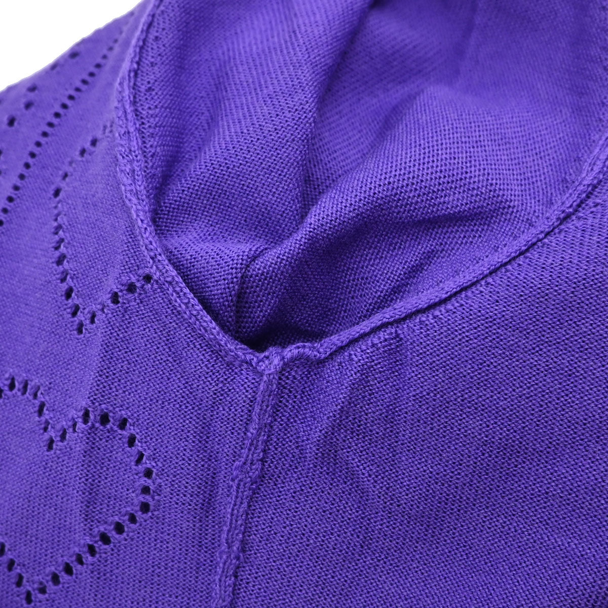 Miu Miu 2018 Sweater Knit Top Purple #40