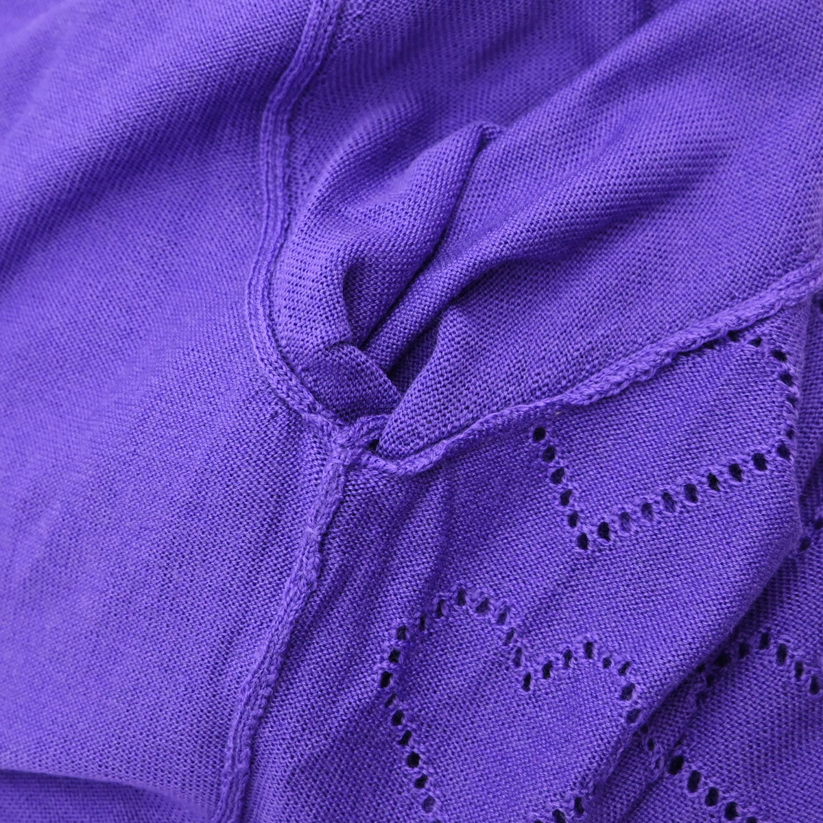 Miu Miu 2018 Sweater Knit Top Purple #40