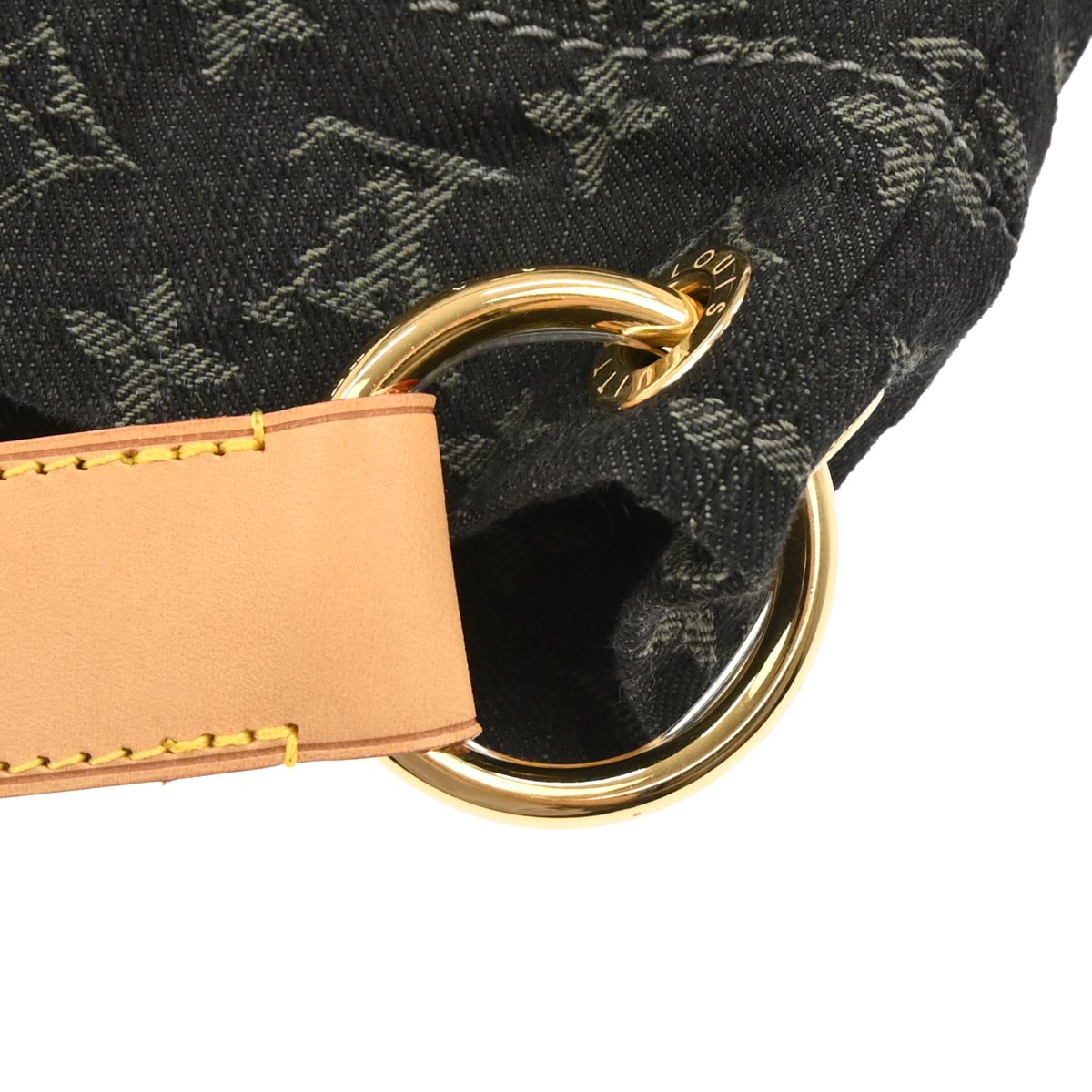 Louis Vuitton Black Monogram Denim Daily PM Handbag M40494