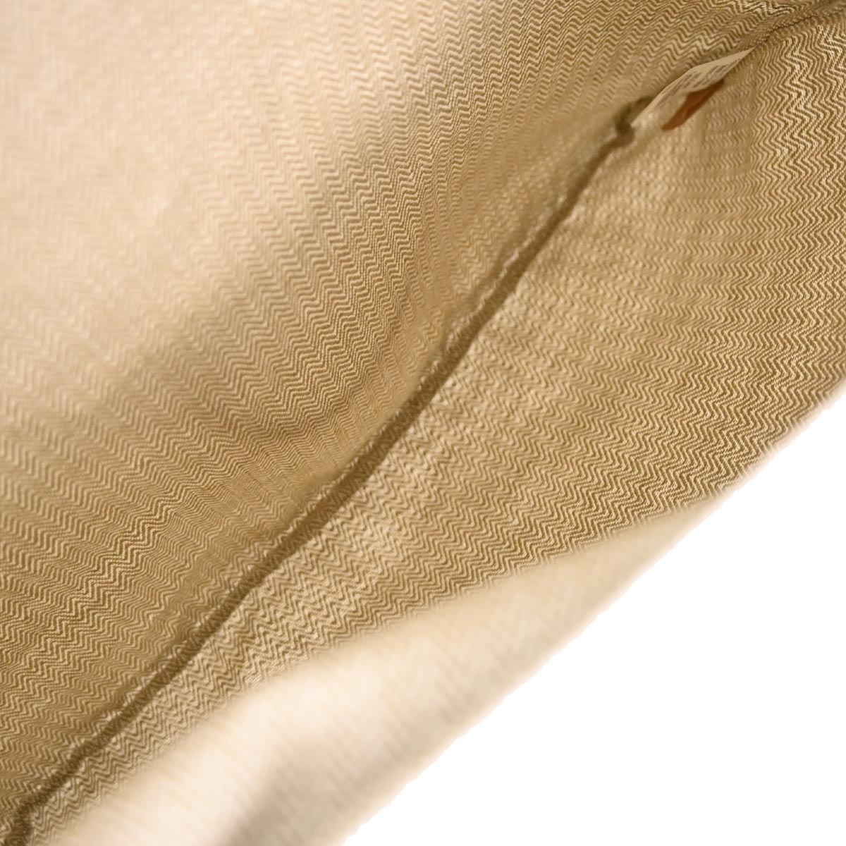 Hermes Beige Gold Toile Chevrons Aline MM Shoulder Bag