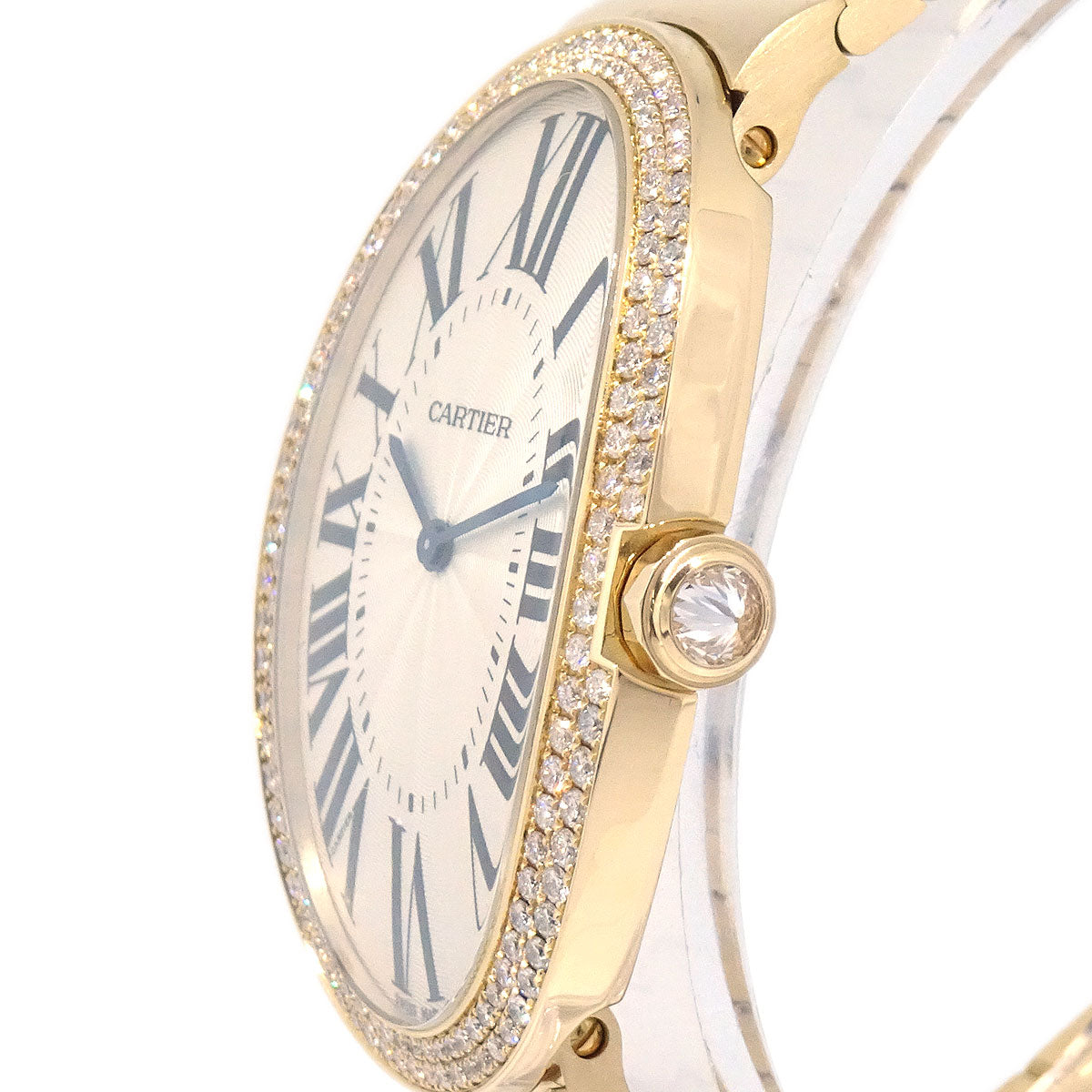 Cartier Baignoire LM Ref.WB520003 Self-winding Watch 18KYG