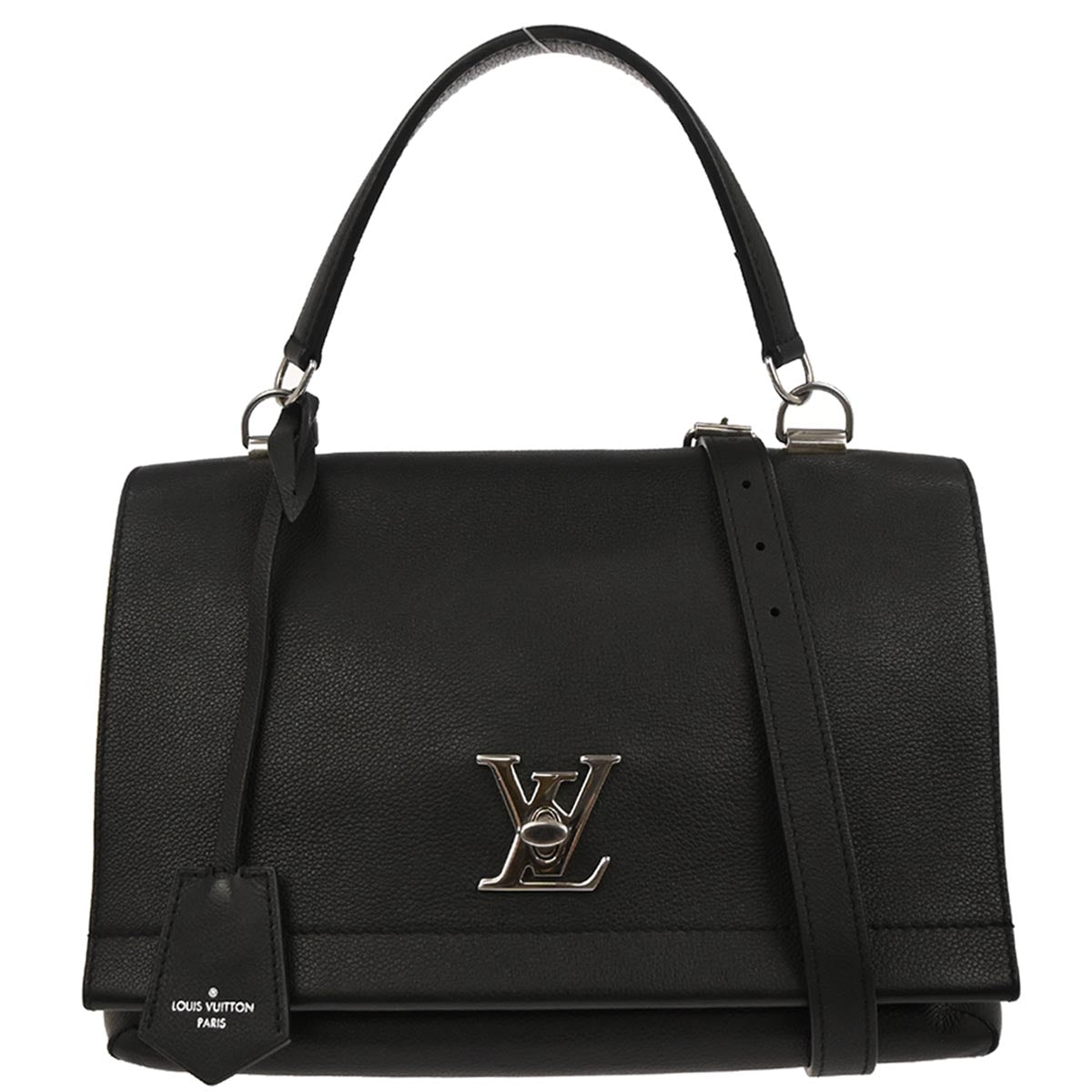 Louis Vuitton Black Cartable Lockme II 2way Shoulder Handbag M50250