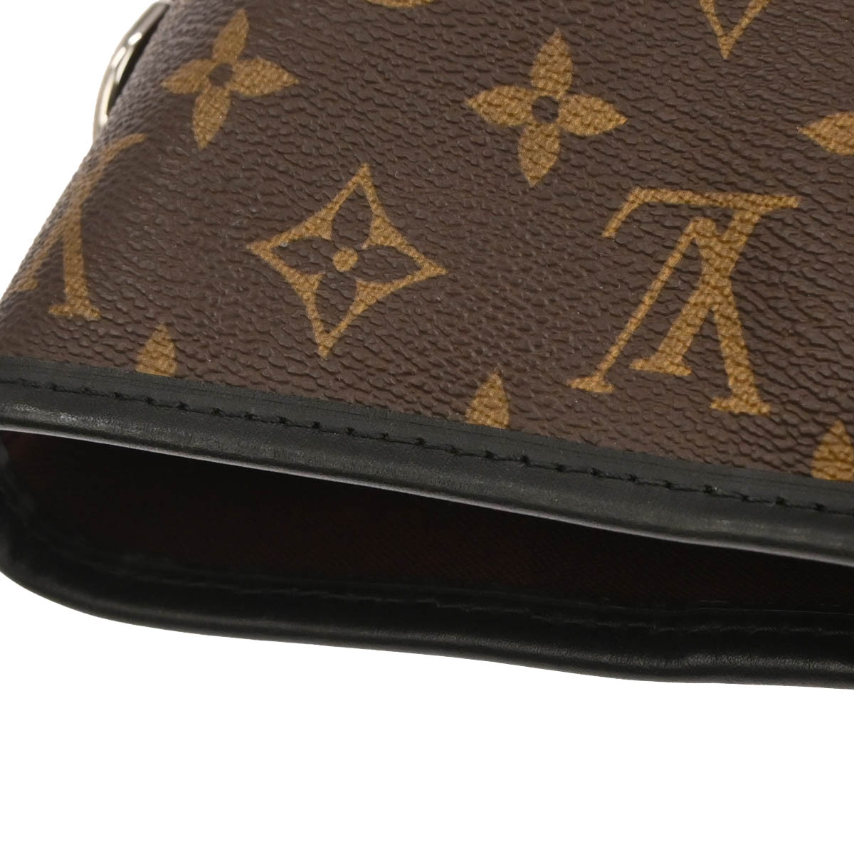 Louis Vuitton Monogram Macassar Davis Tote Shoulder Handbag M56708