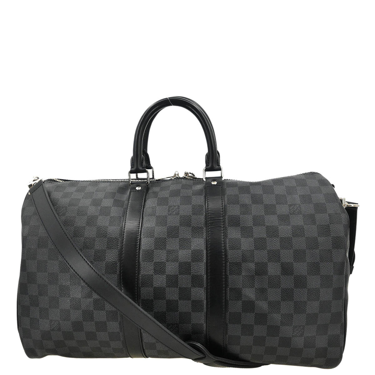 Louis Vuitton Damier Keepall Bandouliere 45 Duffle Bag N41418