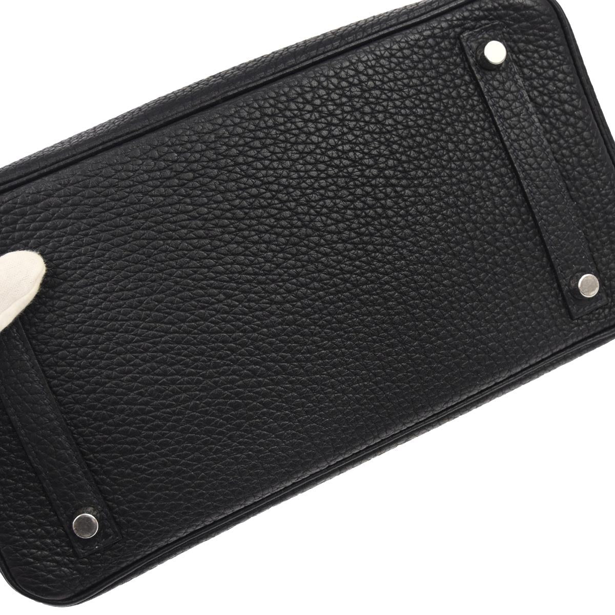 Hermes Blue Indigo Fjord Birkin 30 Handbag