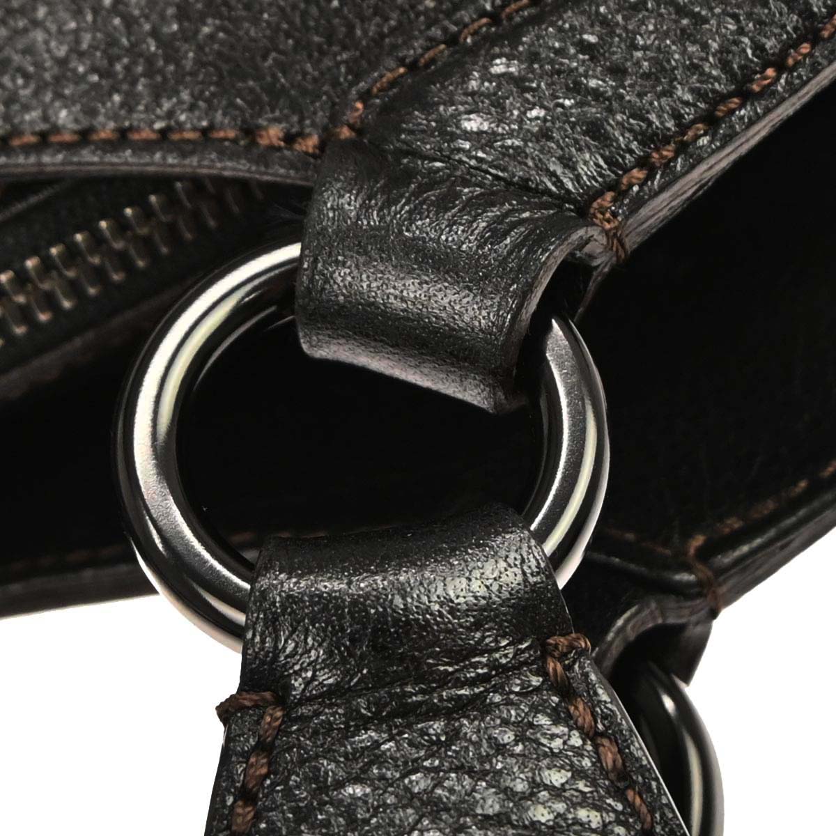 Cartier Black Marcello 2way Shoulder Handbag