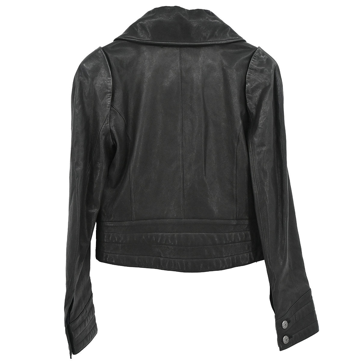 Chanel Single Breasted Jacket Black #38