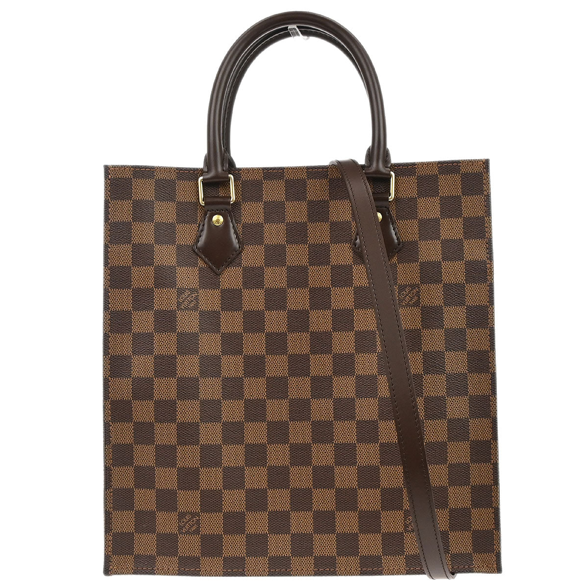 Louis Vuitton Damier Sac Plat PM 2way Shoulder Tote Handbag N41226