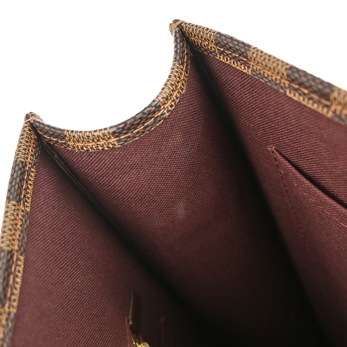 Louis Vuitton Damier Sac Plat PM 2way Shoulder Tote Handbag N41226