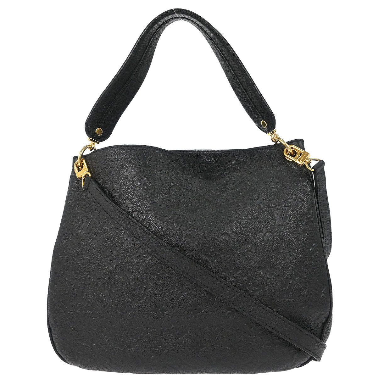 Louis Vuitton 2016 Monogram Empreinte Spontini 2way Shoulder Handbag M42819