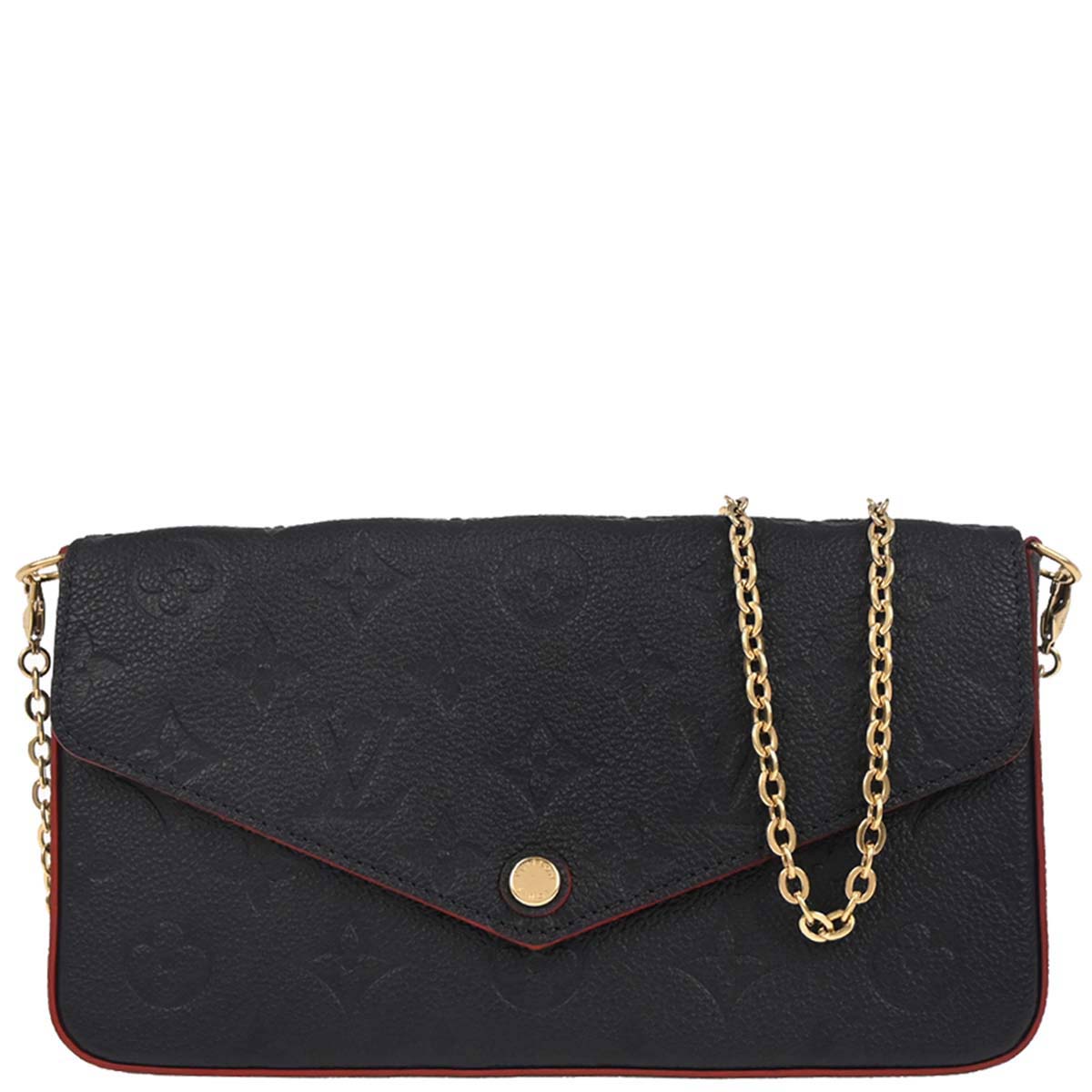 Louis Vuitton Navy Monogram Pochette Felicie Shoulder Bag M64099