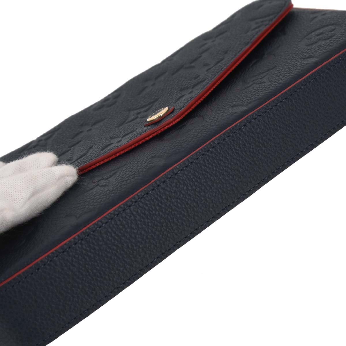 Louis Vuitton Navy Monogram Pochette Felicie Shoulder Bag M64099