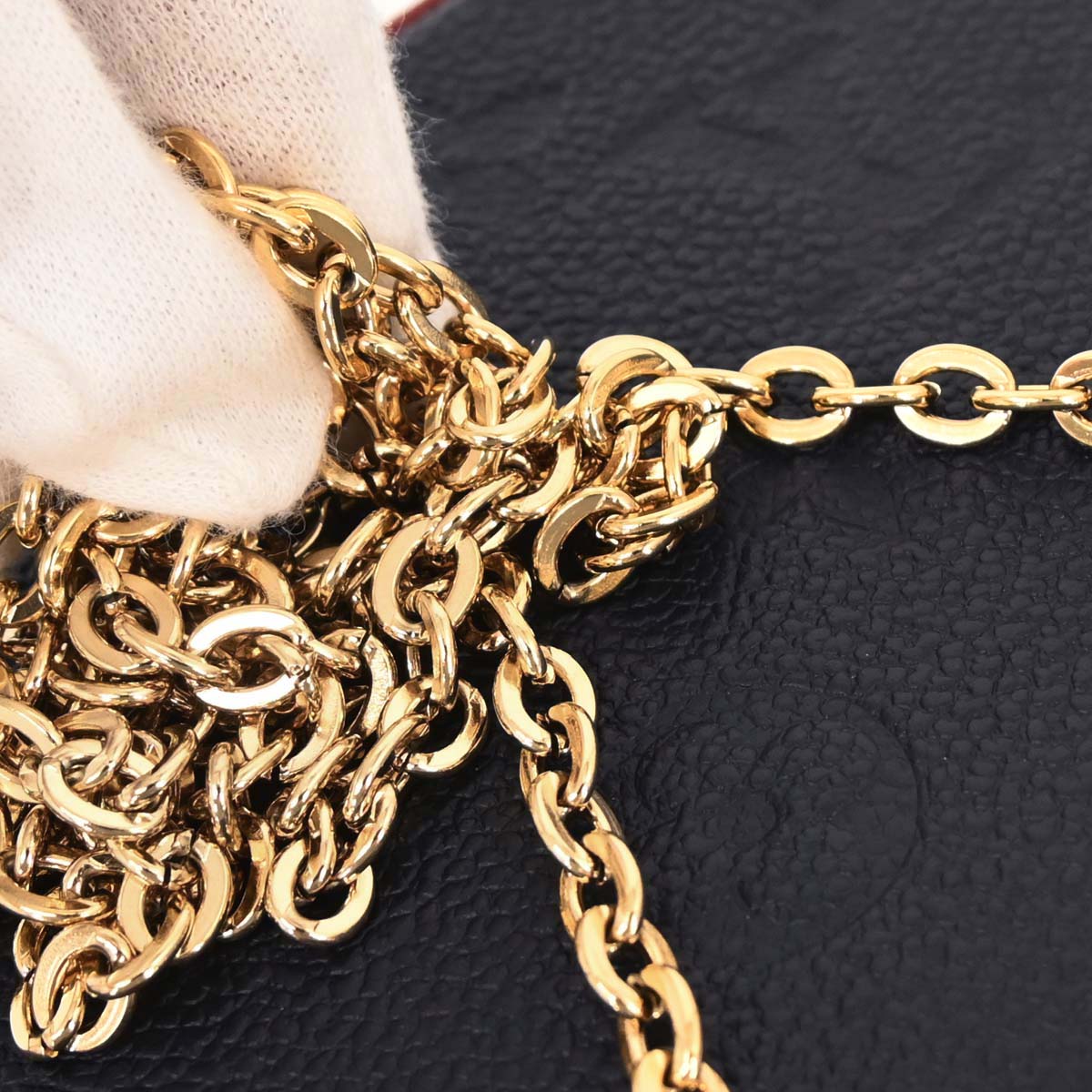 Louis Vuitton Navy Monogram Pochette Felicie Shoulder Bag M64099