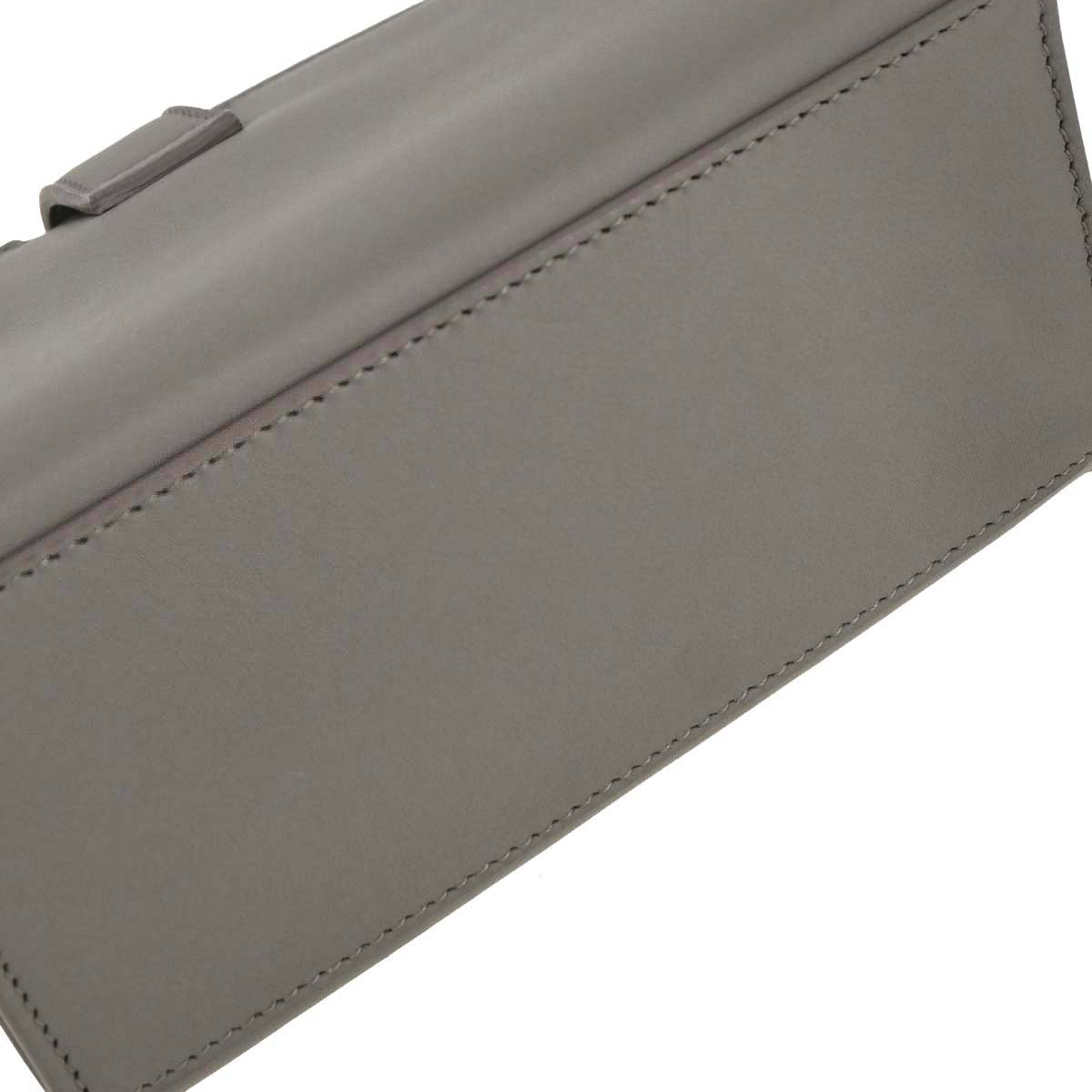 Saint Laurent Gray Calfskin Toy Cabas Shoulder Bag